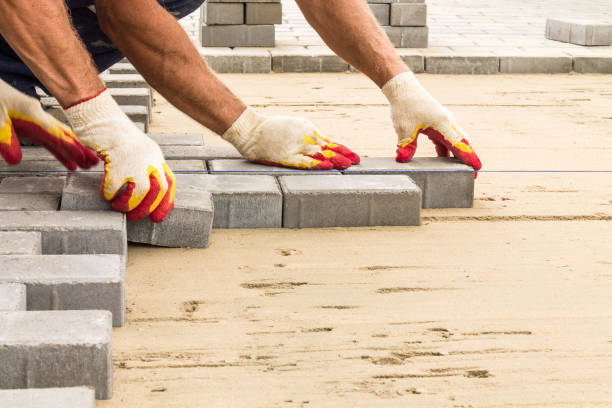 Residential Paver Driveway in Glen Rock, PA